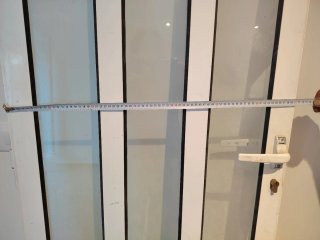 Puerta Balconera Aluminio con Persiana