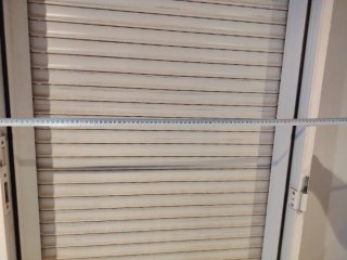 Puerta Balconera Aluminio con Persiana