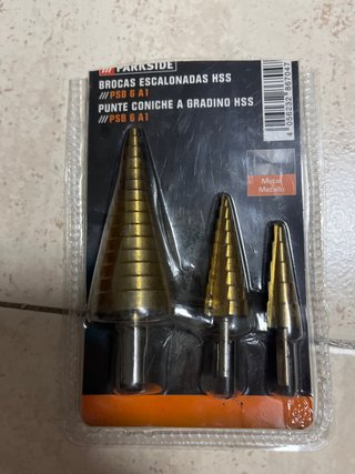 Brocas Escalonadas HSS Parkside PSB 6 A1