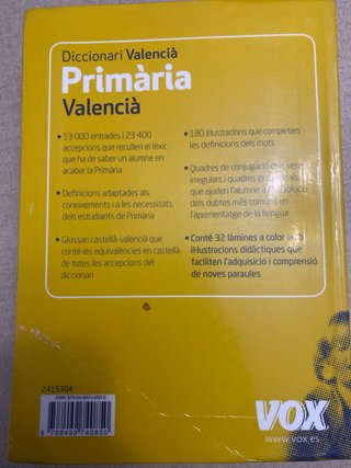 Diccionari Primària valencià