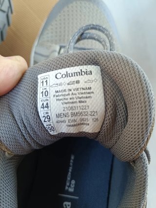 Zapatillas Columbia Trekking Beige/Gris