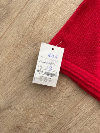 Chaqueta roja 18 meses