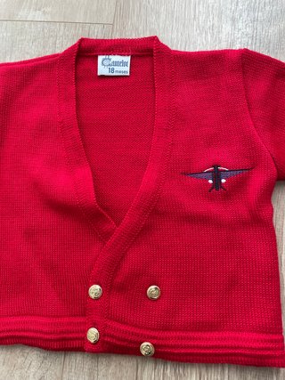 Chaqueta roja 18 meses