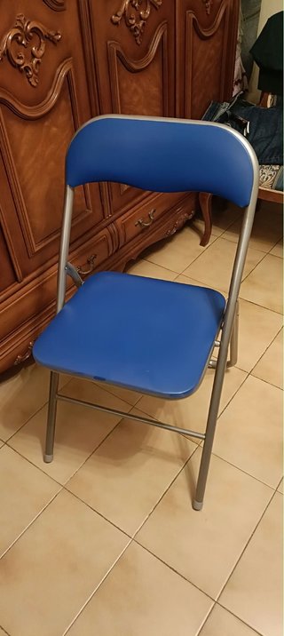 Set 2 Sillas Plegables Metal