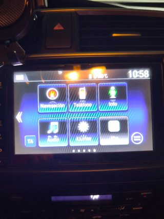 Autorradio Garmin Bluetooth DVD/CD Fujitsu Ten