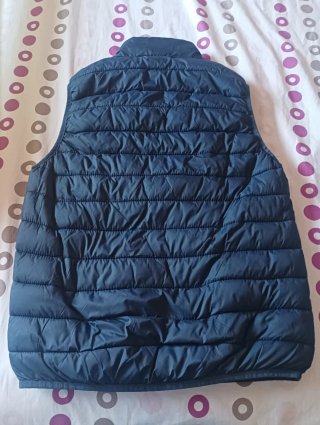 Giubbotto imbottito uomo blu