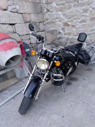 Keeway Cruiser Negra