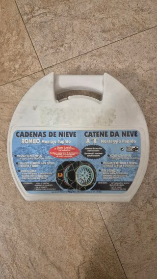 Cadenas de nieve metalicas 9 mm Talla 100