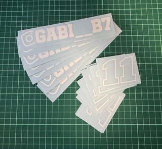Pegatina INSTAGRAM personalizada x4 unidades