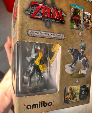 Zelda Twilight Princess HD WiiU + Amiibo