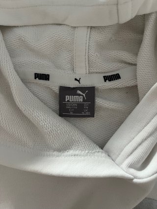 Sudadera Puma Blanca