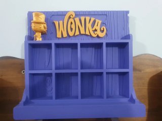 Espositore Willy Wonka Kinder Funko Pop