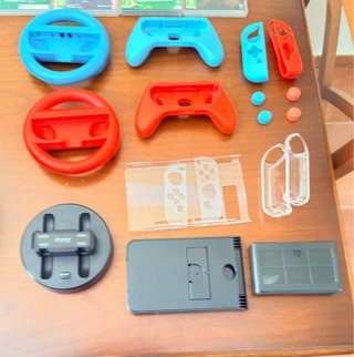 Nintendo Switch OLED + 10 juegos + Accesorios