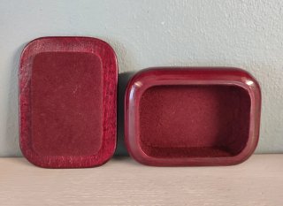Scatola portagioie legno pregiato argento 925