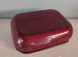 Scatola portagioie legno pregiato argento 925