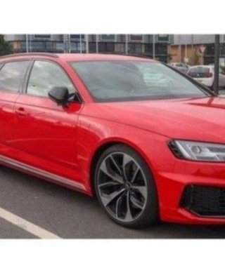 Paragolpes delantero para Audi A4 B9 Look RS4 Quat