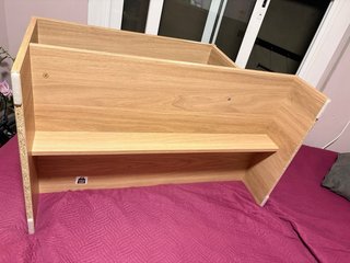 Mesa auxiliar IKEA madera