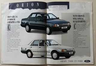 Catálogo Ford Fiesta 1989