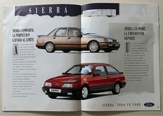 Catálogo Ford Fiesta 1989