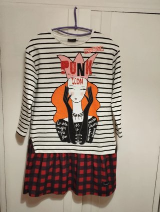 Vestido Anabel Lee Punk Icon Talla S