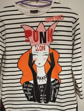 Vestido Anabel Lee Punk Icon Talla S