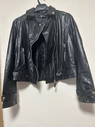 Giubbotto in pelle da donna Taglia L