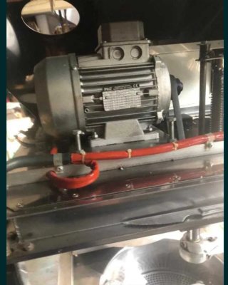 Churrera semi automática inox