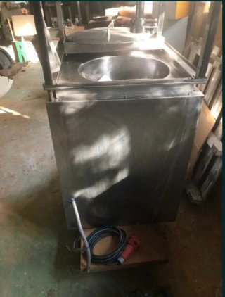 Churrera semi automática inox
