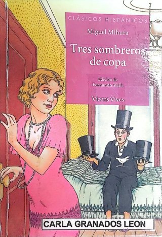 Tres sombreros de copa