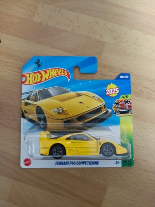 Hot Wheels Ferrari F40 Competizione 2025