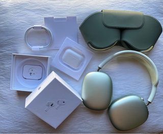 Airpods Pro y Max Apple Verde