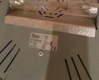 Lámpara de pie vintage de la marca FASE.