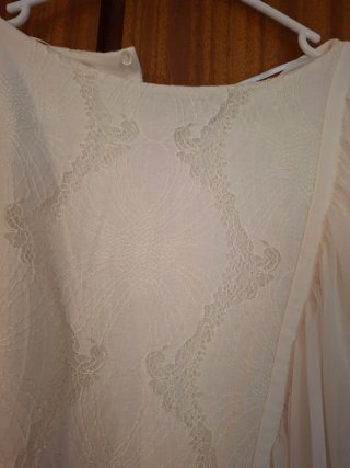 Blusa M.Dutti crudo Encaje