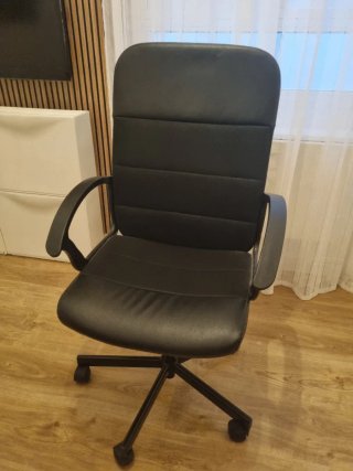 Silla de escritorio Ikea negra