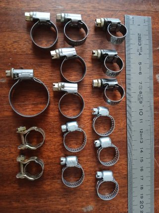 Abrazaderas metálicas para manguera