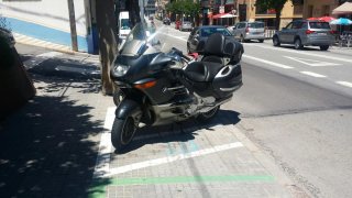 BMW K1200LT Touring Moto Negra/Gris