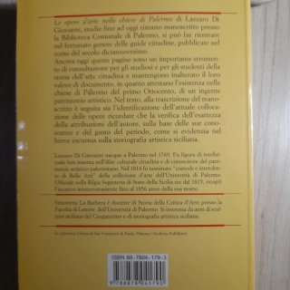 Le opere d'arte nelle chiese di Palermo (Sicili...