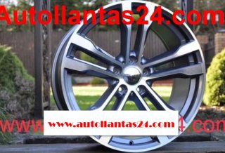 Kit 4 llantas para bmw x6 x5 burkina gris r847942