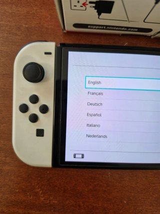 Nintendo Switch OLED Bianco + accessori