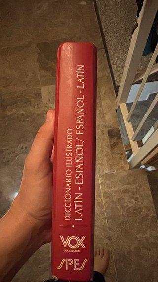 Diccionario de latin vox