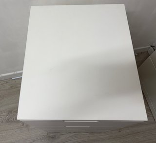Cómoda NORDLI 3 cajones IKEA blanca