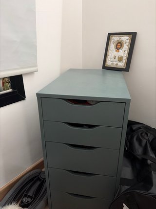 Escritorio y cajonera ikea