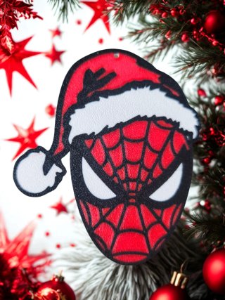 Adorno Navidad Spiderman