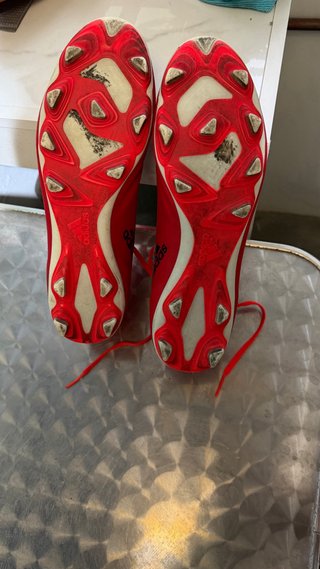 Scarpe da calcio Adidas F50 FG/MG Rosse