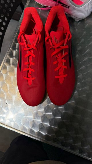 Scarpe da calcio Adidas F50 FG/MG Rosse