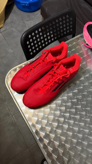 Scarpe da calcio Adidas F50 FG/MG Rosse