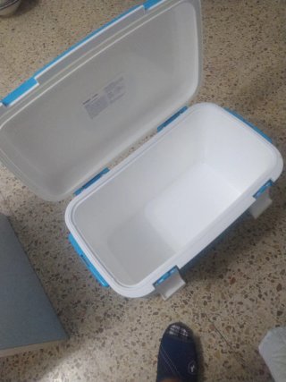 Nevera portátil 35L azul