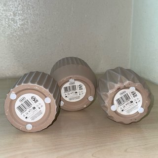 Set di 4 vasi in ceramica terracotta
