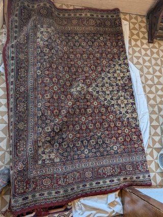 Alfombra grande lana 1,7x2,2m
