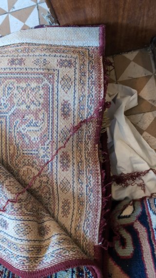 Alfombra grande lana 1,7x2,2m